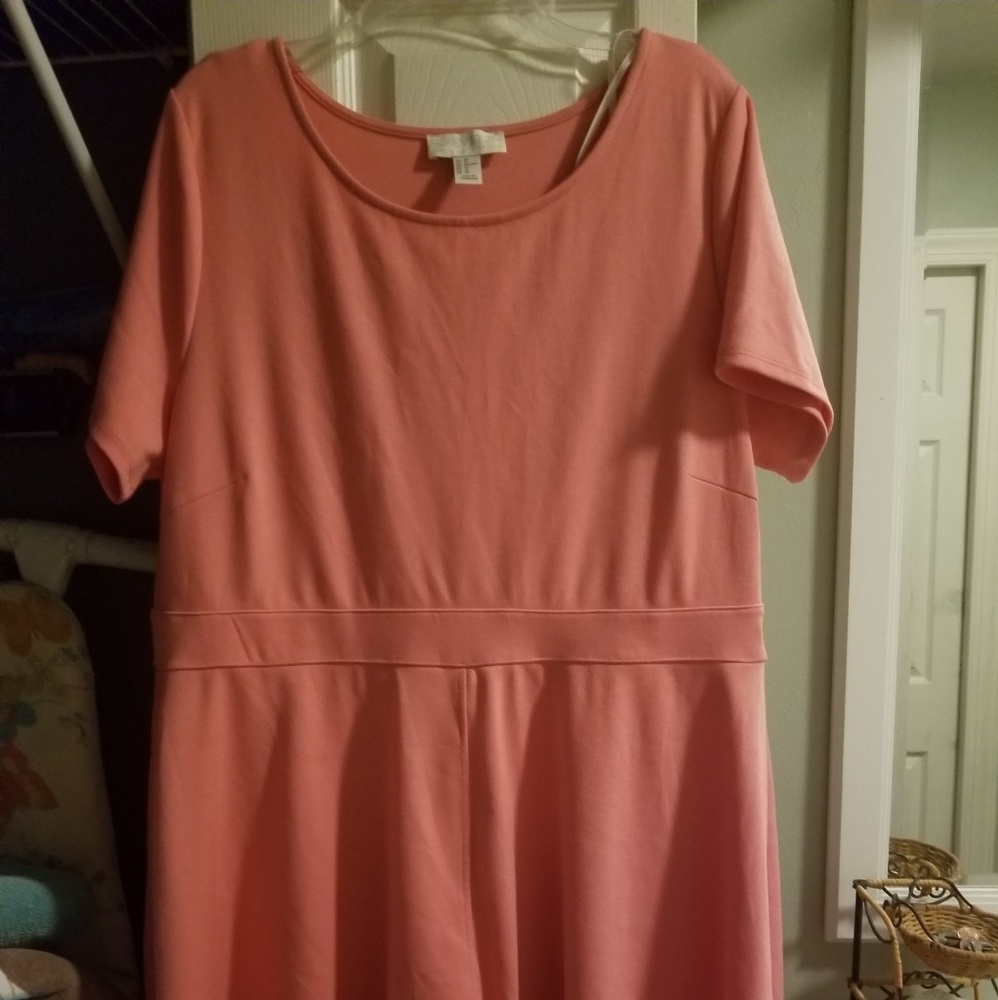 Forever 21 3x Peach/coral dress